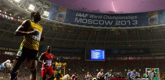 Usain Bolt, sextuple champion du monde et champion olympique