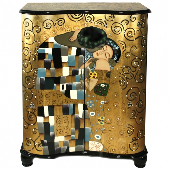 meuble design laqué Le Biaser de Klimt